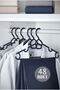 48 Pieces Black Plastic Clothes Hangers