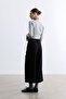 Black Double Bridged Gabardine Pants - 6