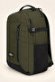 Khaki Laptop Compartment Backpack, Multi-Compartment, Large Volume, Unisex School Bag with Water Bottle Pocket - 2