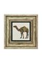 Camel Printed Natural Stone Table - 2