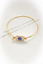 Gold Color Bracelet with Evil Eye Beads - 2
