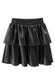 Skirt, Leather Skirt, Mini Skirt, Short Skirt