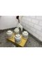 4-Piece Luxury Spice Set Salt Pepper Mint Thyme - 4