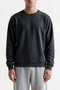 Selanik Fabric Round Neck Smoked Sweatshirt Comfortable Fit - 3