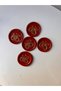 Ready-Made Seal Wax Seal 50 Pieces Seal Invitation Seal Ring Red - 2