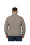 Men's Plus Size Mink Hattush Stand Collar Pocketed Knitwear Cardigan 3Xl-4Xl-5Xl-6Xl - 3