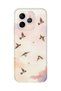 Honor 600 Lite Compatible Flying Bird Pattern Transparent Phone Case