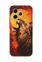 Honor 600 Lite Compatible Lion Pattern Transparent Phone Case