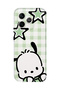 Honor 600 Lite Compatible Cute Dog Pattern Transparent Phone Case