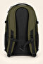 Khaki Laptop Compartment Backpack, Multi-Compartment, Large Volume, Unisex School Bag with Water Bottle Pocket - 4