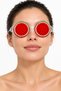 Watermelon Patterned Red Transparent Sinusitis Wrinkle Hot Cold Eye Relaxing Comfortable Sleep Eye Mask