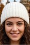 Women's Ribbed Folded Knitwear Winter Beanie - 5