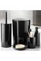 Flores 5 Li Bathroom Set Black