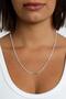 Silver Color Crushed Necklace - 2
