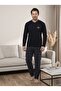 Men's 100% Cotton Long Sleeve Pajama Set