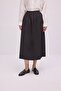 Yandan Pocketed Ruched Skirt - 3