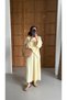 Women's Hijab Two-Piece Set Tunic-Skirt Comfortable Fit Top and Bottom Set - 3