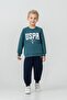 4-14 Years Licensed Us Polo Assn Boys' Set-Petrol