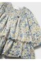 Baby Girl Floral Printed Dress - 5