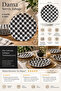 Dama 6-Person Luxury Serving Plate 26 cm - 5
