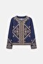 Embroidered Denim Jacket - 6