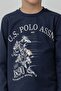 4-14 Years Licensed Us Polo Assn Boys' Set - Navy Blue - 3