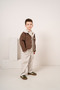 Baby Boy & Kids Jacket Shirt T-Shirt Pants 4-Piece Set - 4
