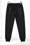 Boy's Tracksuit Bottom - Elastic Waist + Drawstring + Zipper Pocket + 2 Threads 7-16 Years 12783Ckl - 2
