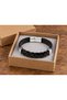 Bervanio Shadowplait Black Leather Men's Bracelet - Thick Braided Front Face Design - 3