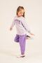 4-14 Years Licensed Us Polo Assn Girls' Set - Lilac - 2