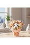 LZ-7301 LOZ PINK FLOWER BOUQUET, 261 PIECES, BLOCK BX - 4