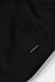 Men's Hector Ribbed Cuffs, Regular Waist, Regular Fit, Zipper Pocket, No Zipper Three Thread Sweat Pants Black - 4