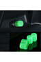 Car Luminous Tire Valve Cap (4 pcs set) - 3