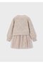 Girl's Tulle Dress with Sweater - 2