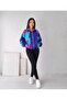 80ler Retro Bomber Oversize Ceket - 7