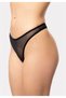 Στρινγκ με Strass Black Diamond - Μαύρο - 2