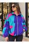 80ler Retro Bomber Oversize Ceket