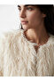 Sparkling Choices from Shining Store Zero Roba Collar Women's Fur Coat - 4