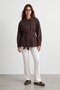Buttoned tie-up jacket