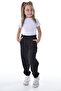 Set of 3 Unisex Fleece Cotton Combed Cotton Elastic Waist Trousers with Pockets and 3 Thread Rastered Sweatpants - 2