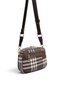 Coffee - Brown Striped Plaid Women's Crossbody Bag Sp1256 - 3
