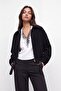 Short belted suede jacket - 2