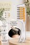 Hair Care Comb with Serum Container - Oil Applicator with Massage Effect - Hair Root Comb with Container - Care Oil Application Brush