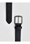 Black leather-look men's belt from güli̇s gi̇yi̇m - 3