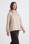 Hooded zippered trench coat - 2