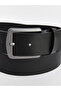 Black leather-look men's belt from güli̇s gi̇yi̇m - 4
