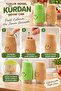 Transparent Glass Toothpick Holder Salt Shaker Model with Colorful Plastic Coating - 3