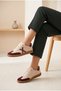 Women's Suede Detailed Flat Sole Sneaker Lace-Up Comfortable Walking and Daily Sports Shoes Retro Stylish Sneaker - 2