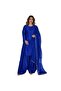Blue Satin Farshi Salwar Suit - AIM1002 | Blue-Size:L-40-Inches