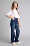 Girl's Jean Pants G9585A8/Nm34 D.Blue - 2